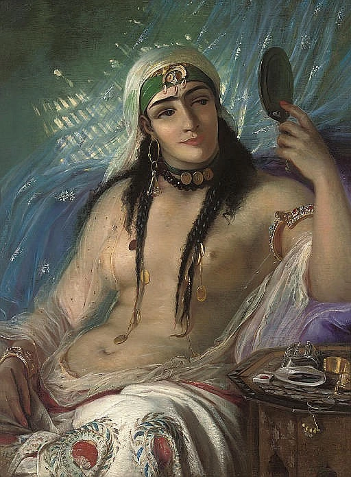 Elisabeth Jerichau Baumann - Odalisca